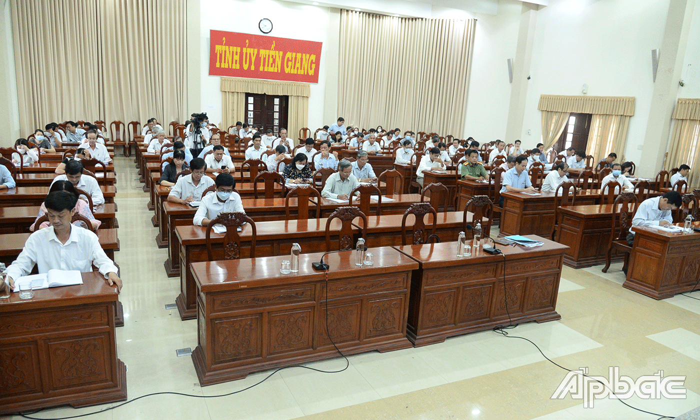 Quang cảnh hội nghị.