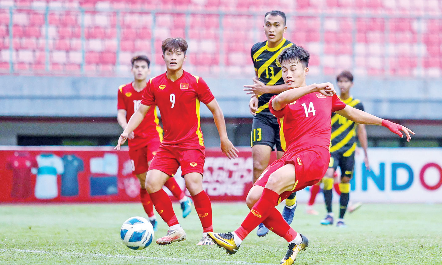 U19 Việt Nam vẫn là lứa cầu thủ triển vọng dù không tiến sâu  ở U19 Đông Nam Á năm 2022.                                                                    Ảnh: Vietnamnet