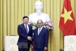 President suggests Lotte Group invest more in Vietnam