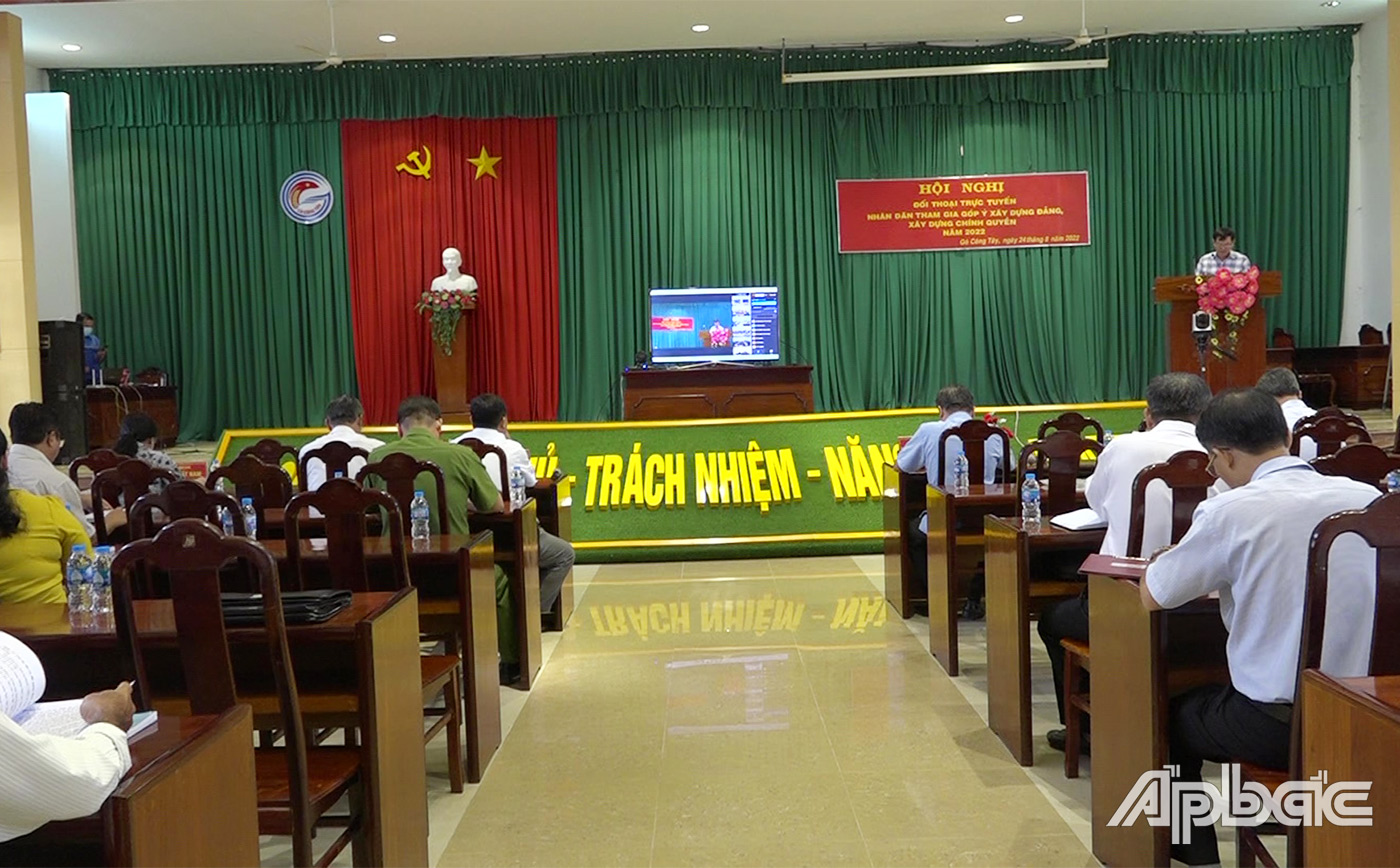 Quang cảnh hội nghị