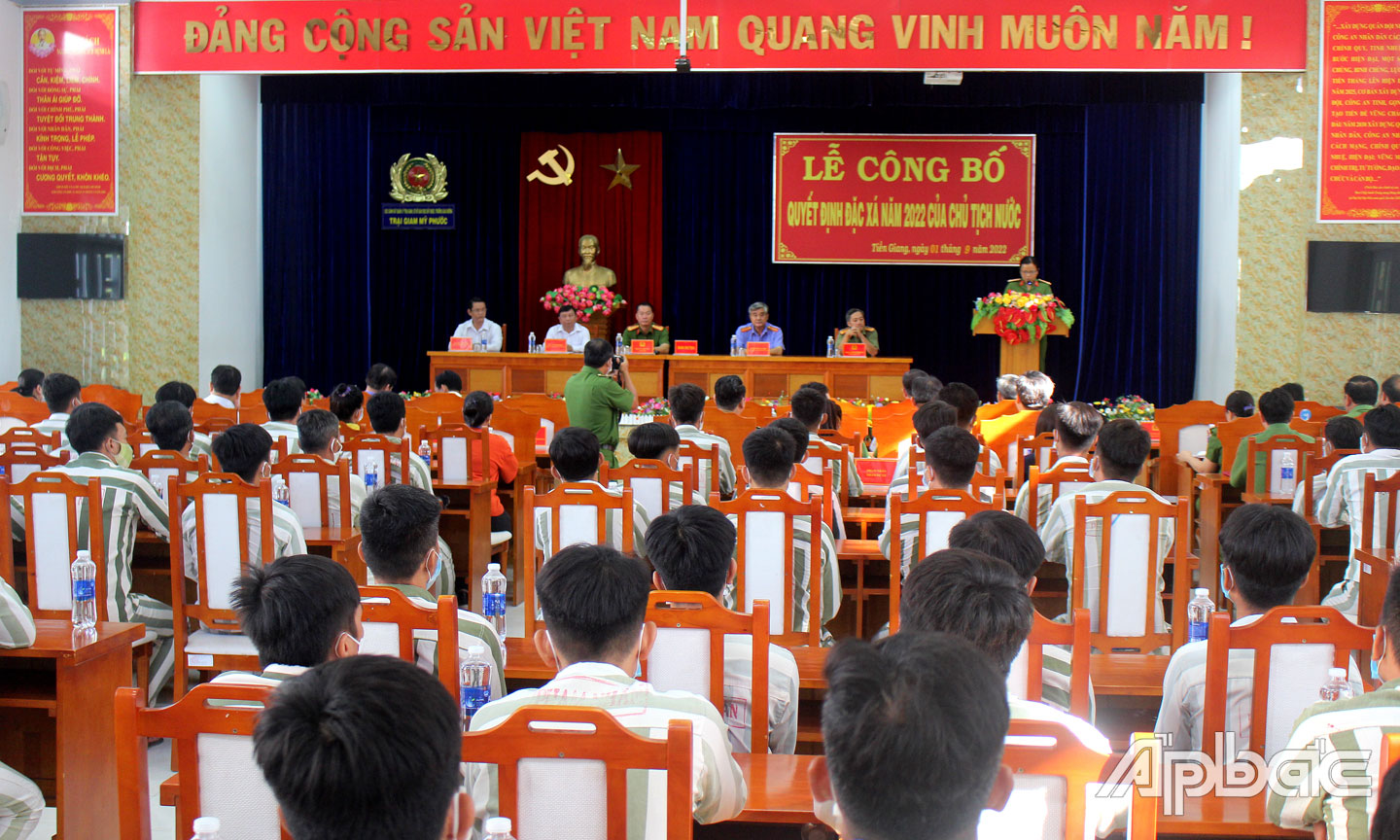 Quang cảnh buổi lễ.