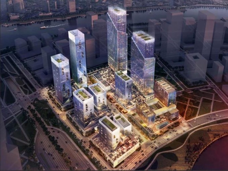 The Lotte Eco Smart City Thu Thiem complex project (Photo: Lotte).