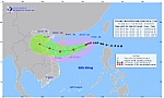Bão số 6 đang mạnh thêm, giật cấp 15
