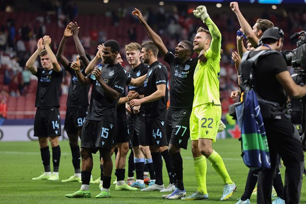 Club Brugge thẳng tiến vòng 1/8 Champions League. (Nguồn: Getty Images)