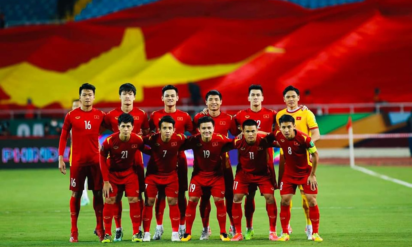 Tuyển Việt Nam sớm lọt vào vòng chung kết Asian Cup 2023 (không cần tham dự vòng loại) nhờ việc giành vé vào vòng loại thứ ba World Cup 2022. Ảnh: VFF