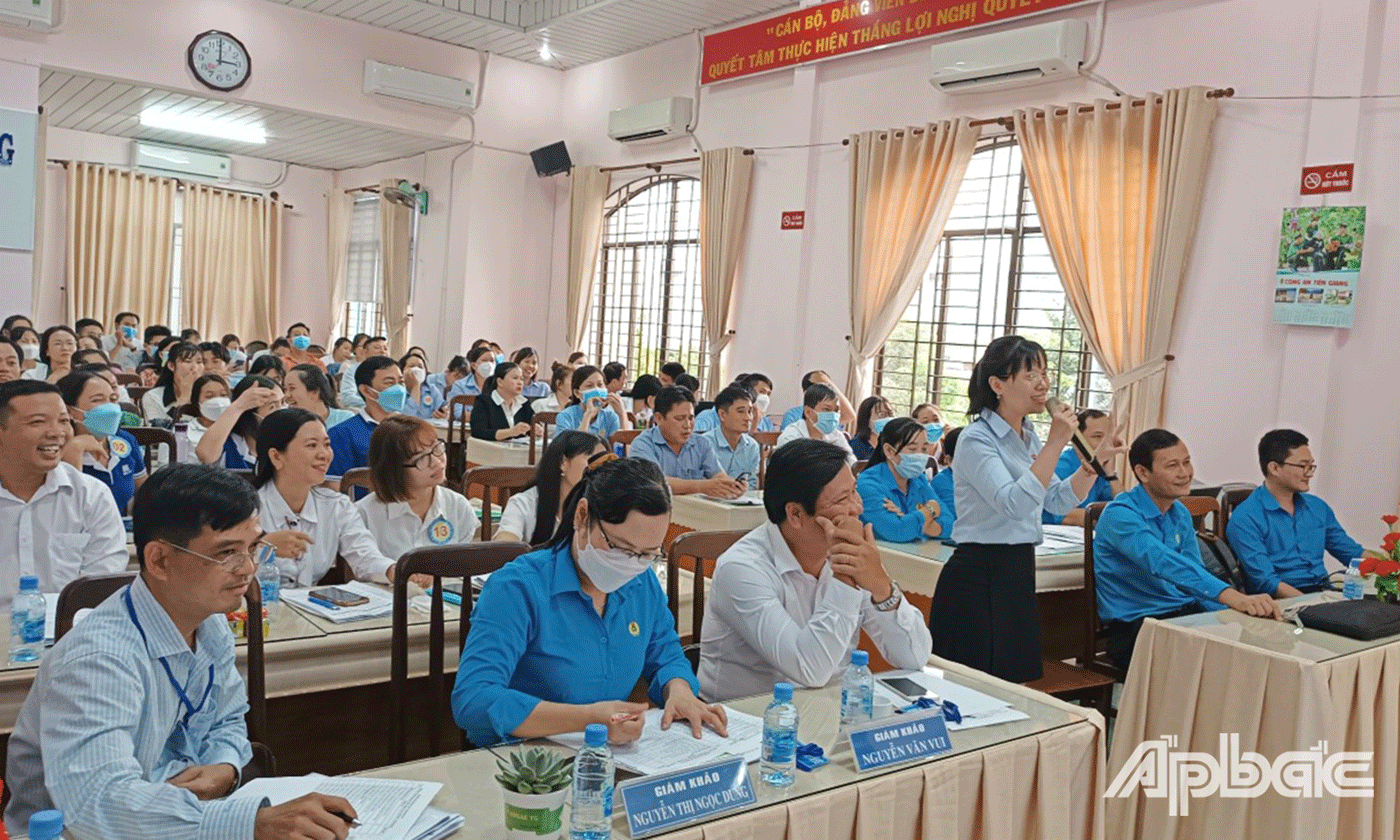 hội thi “Công đoàn với công tác Bảo vệ môi trường” năm 2022 nhằm nâng cao nhận thức của cán bộ Công đoàn, đoàn viên, người lao động và người sử dụng lao động trong công tác bảo vệ môi trường