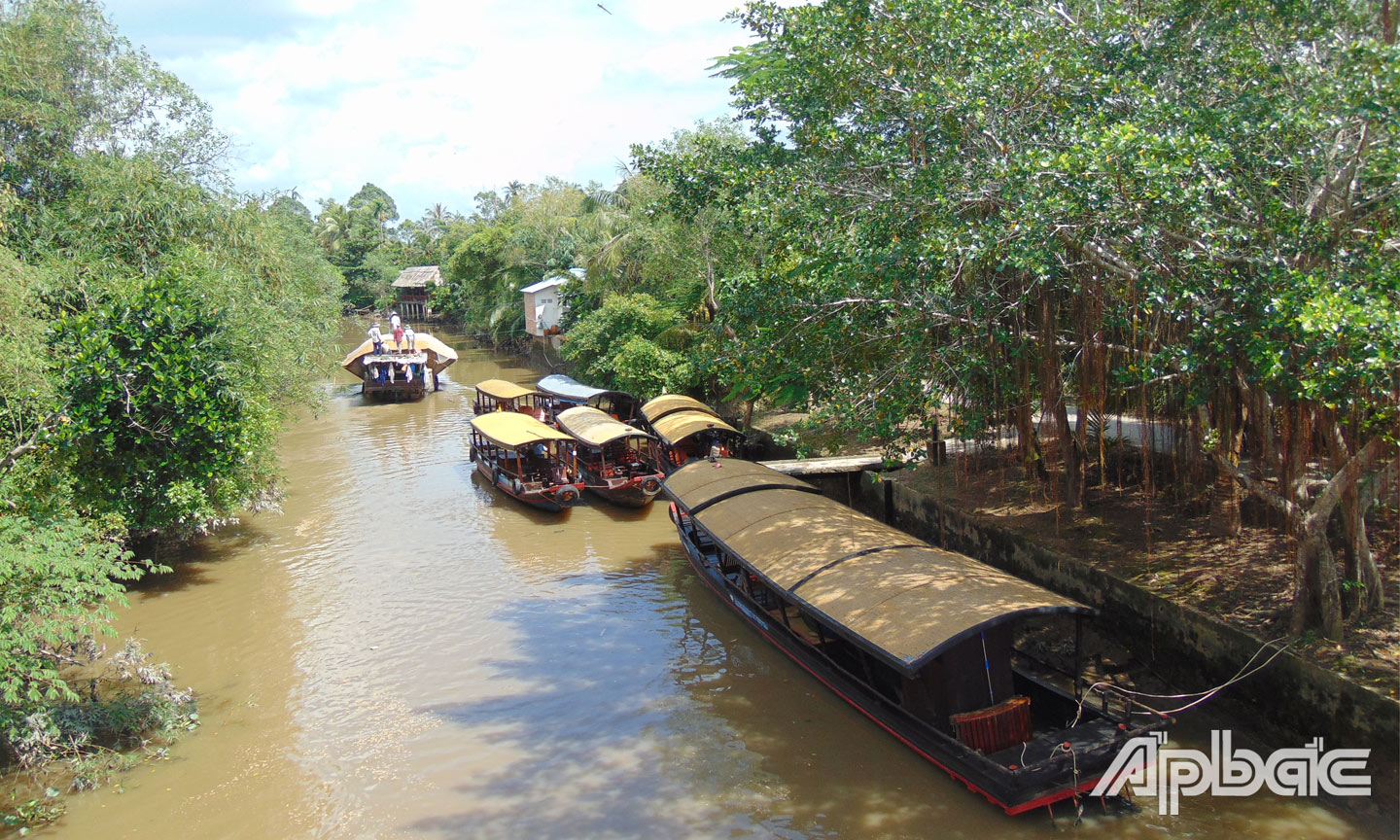 Một góc Làng cổ Đông Hòa Hiệp. 