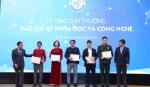 17 tác giả nhận Giải thưởng báo chí về khoa học và công nghệ năm 2021