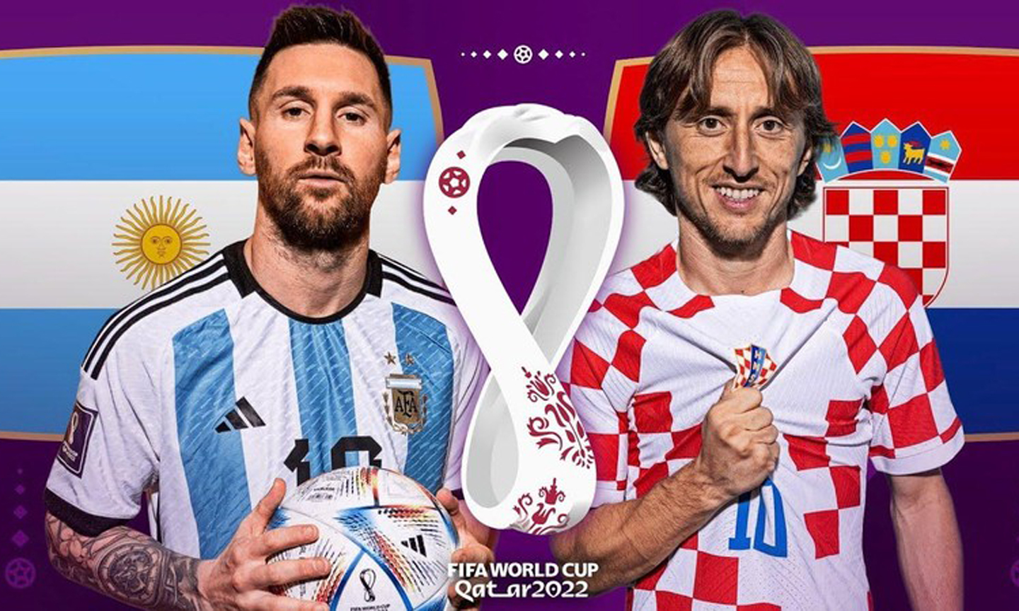 Messi hay Modric sẽ đi tiếp vào trận chung kết World Cup 2022? (Ảnh: FIFA)