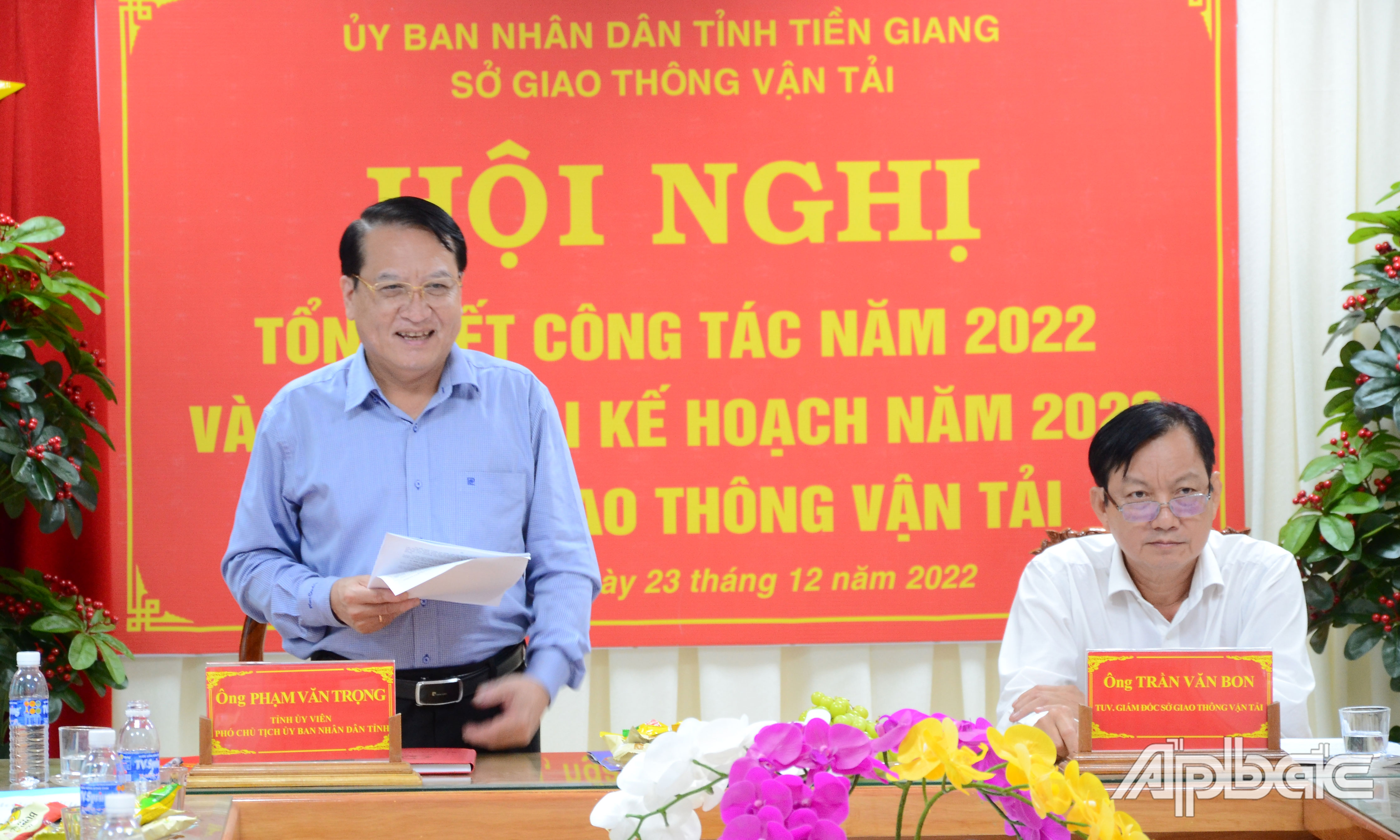 Đồng chí Phạm Văn Trọng phát biểu chỉ đạo hội nghị.