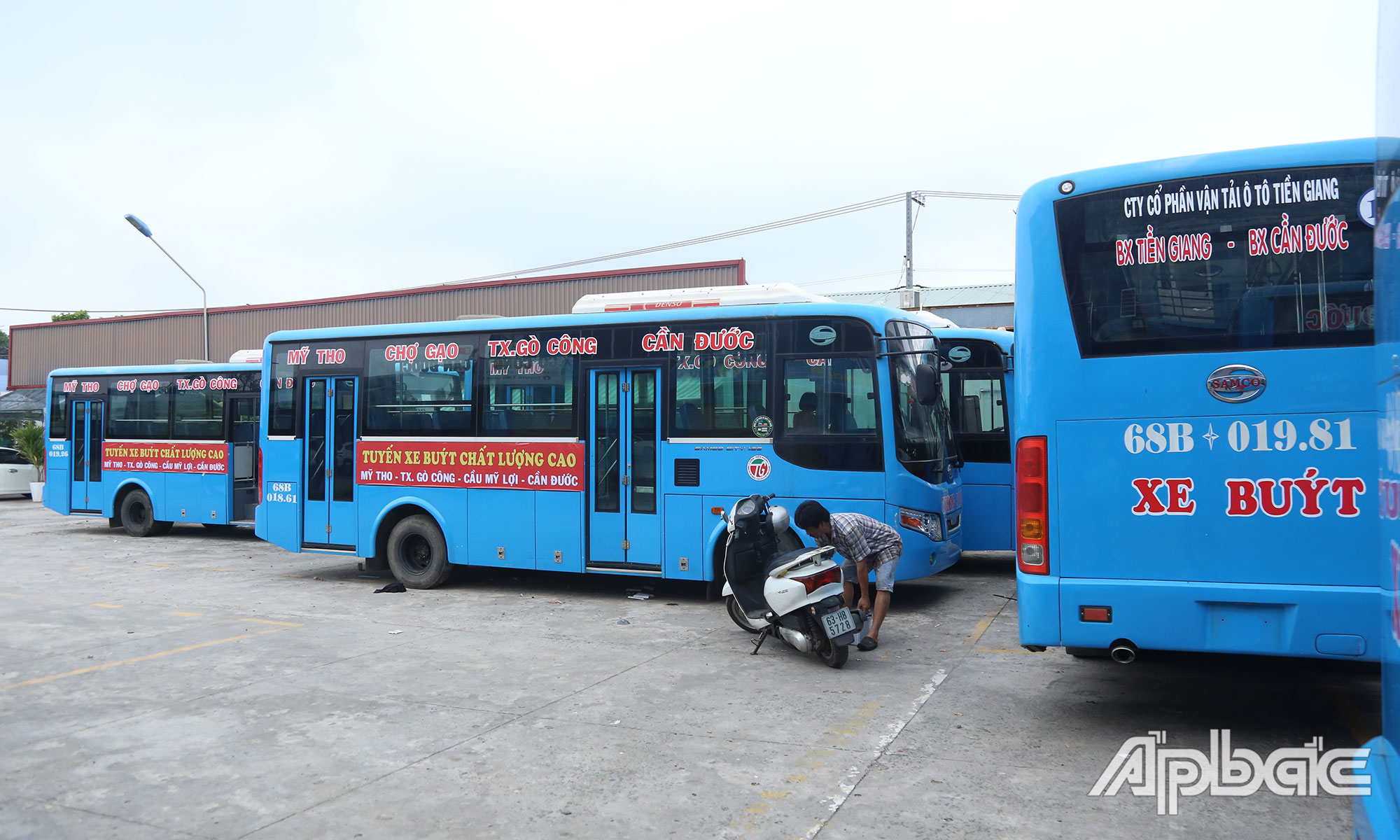 Công ty Cổ phần ô tô Tiền Giang đầu tư gần 15 tỷ cho 14 xe bus mới.