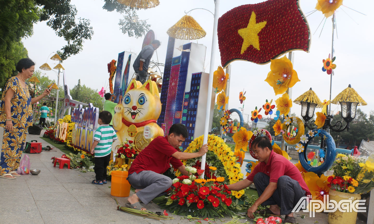 Phường 5 trong giai đoạn hoàn thiện.