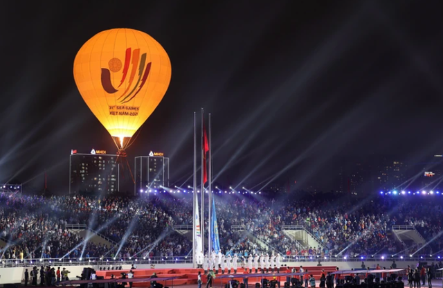 Lễ Khai mạc SEA Games 31 tại SVĐ Mỹ Đình tối 12-5-2022.