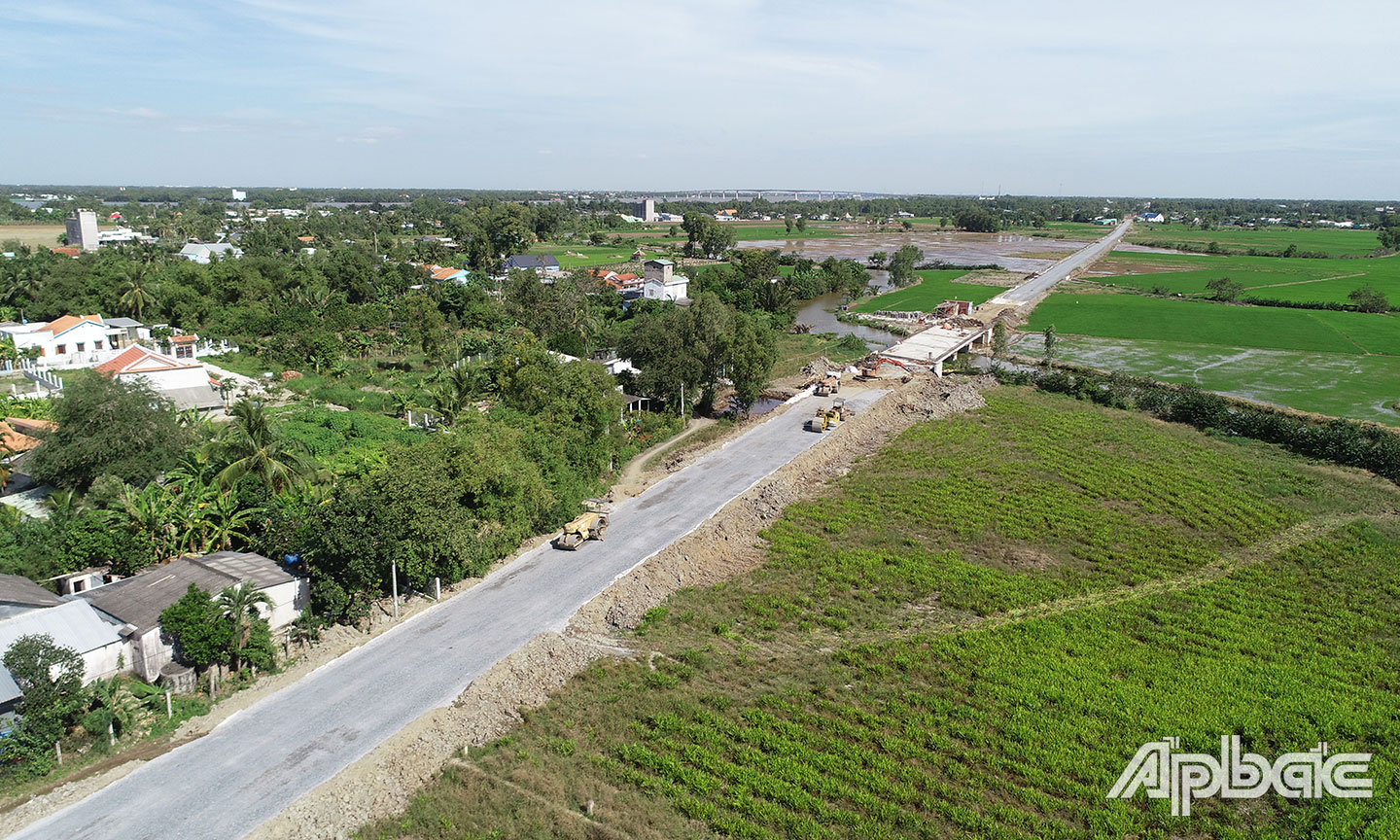 Tiền Giang tăng cường đầu tư hạ tầng giao thông, tạo đà phát triển để kết nối với các tỉnh, thành trong khu vực.                       		                                                                                                  Ảnh: MINH THÀNH