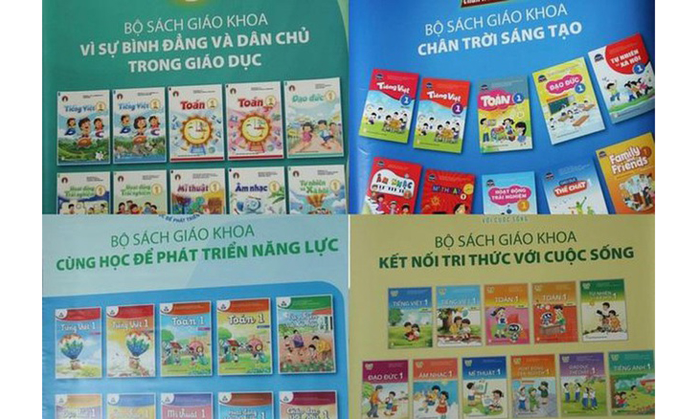 Thực hiện xã hội hóa biên soạn sách giáo khoa; có một số sách giáo khoa cho mỗi môn học.