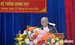 Tiền Giang: Giáo sư, Tiến sĩ Hoàng Chí Bảo quán triệt chuyên đề học tập và làm theo Bác năm 2023