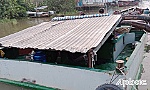 Bắt phương tiện vận chuyển cát trái phép