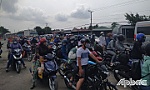 Tiền Giang: Cửa ngõ về miền Tây ùn tắc giao thông nghiêm trọng