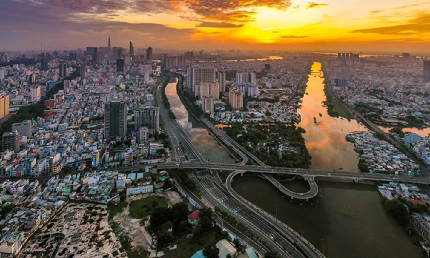 A view of Ho Chi Minh City. (Photo: VNA).