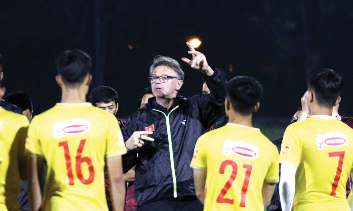 U22 Việt Nam cần hoàn thiện lối chơi của mình trước thử thách lớn ở vòng bảng SEA Games 32.  	 				                                                                                                             Ảnh: Vietnamnet.vn