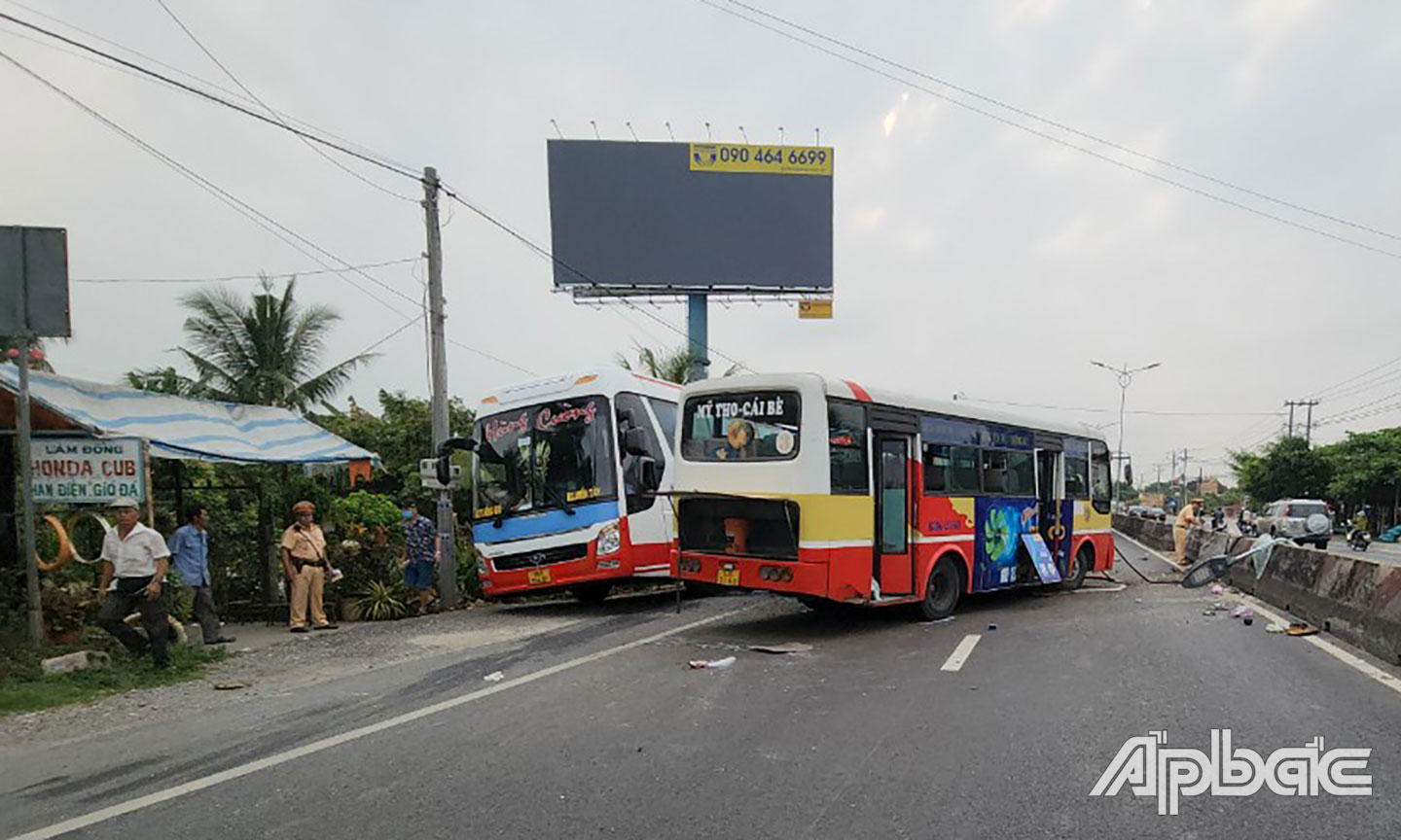 Hiện trường vụ  nạn.