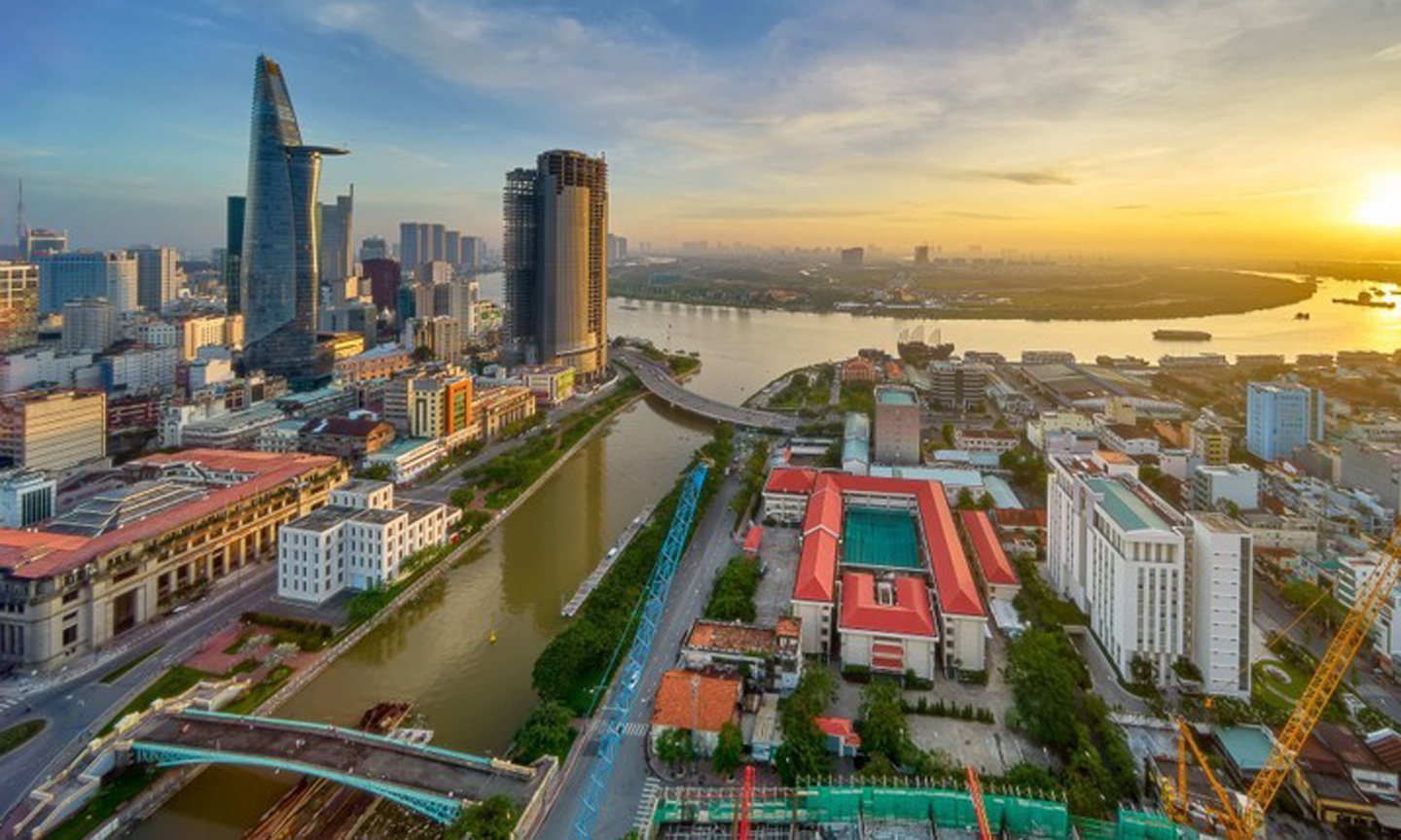 A corner of Ho Chi Minh City.