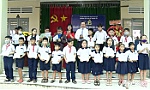 Bí thư Thị ủy Cai Lậy dự tổng kết năm học 2022 - 2023 tại Trường Tiểu học Mỹ Phước Tây