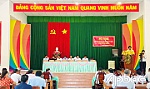 Chủ tịch UBND tỉnh Tiền Giang Nguyễn Văn Vĩnh tiếp xúc cử tri huyện Chợ Gạo