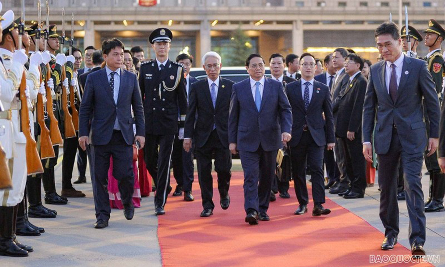 PM Pham Minh Chinh concludes China visit (Photo: baoquocte.vn).