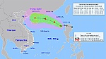 Trong 24 giờ tới, áp thấp nhiệt đới khả năng mạnh thành bão