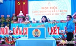 Đại hội Công đoàn TX. Gò Công: Bầu 15 Ủy viên vào Ban Chấp hành nhiệm kỳ 2023 - 2028