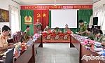 Bộ Công an kiểm tra việc tổ chức thi hành pháp luật và công tác pháp chế tại Tiền Giang