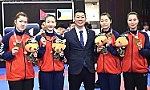 Vietnamese women's karate team win gold in Asia