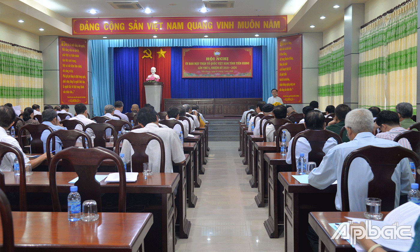 Quang cảnh hội nghị.