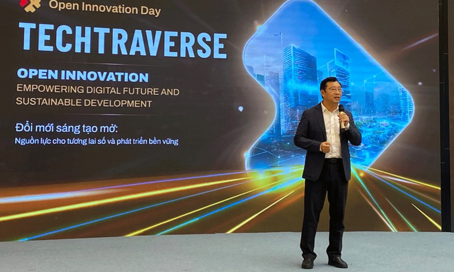 NATEC Director Pham Hong Quat speaking at the event (Photo: doanhnghiepvn.vn).