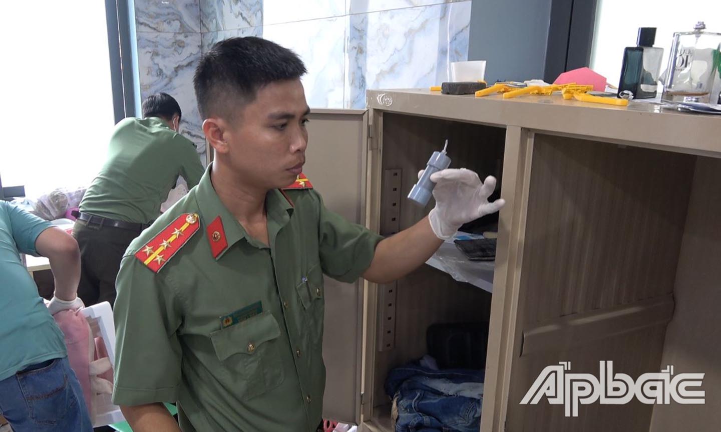 Quả nổ phát hiện tại nhà riêng.