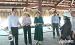 Đồng chí Nguyễn Thành Diệu kiểm tra tiến độ chuẩn bị tổ chức Lễ giỗ Anh hùng dân tộc Trương Định