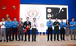 Winners of logo and poster design contest for VGCL's 13th Congress