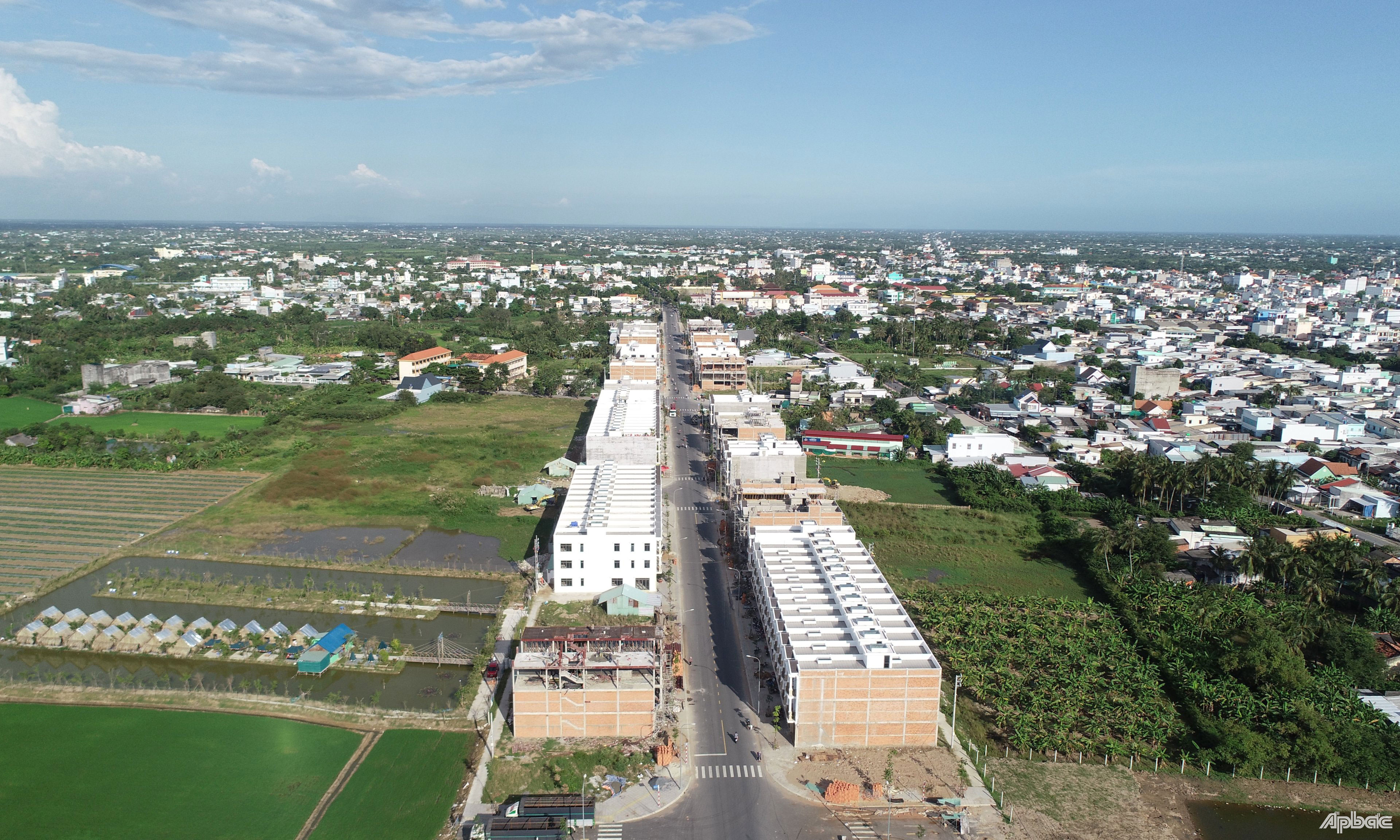 Dự án Đường Nguyễn Trọng Dân nối dài và khu dân cư 2 bên đường đang được triển khai.