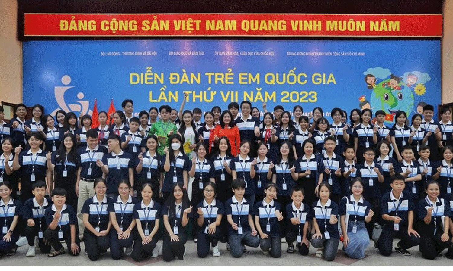 Seventh National Children’s Forum opens in Hanoi (Photo: dantri.com.vn).