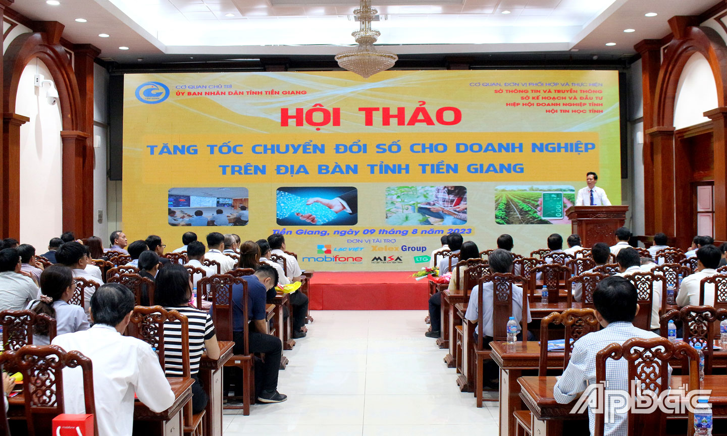 Quang cảnh hội thảo.