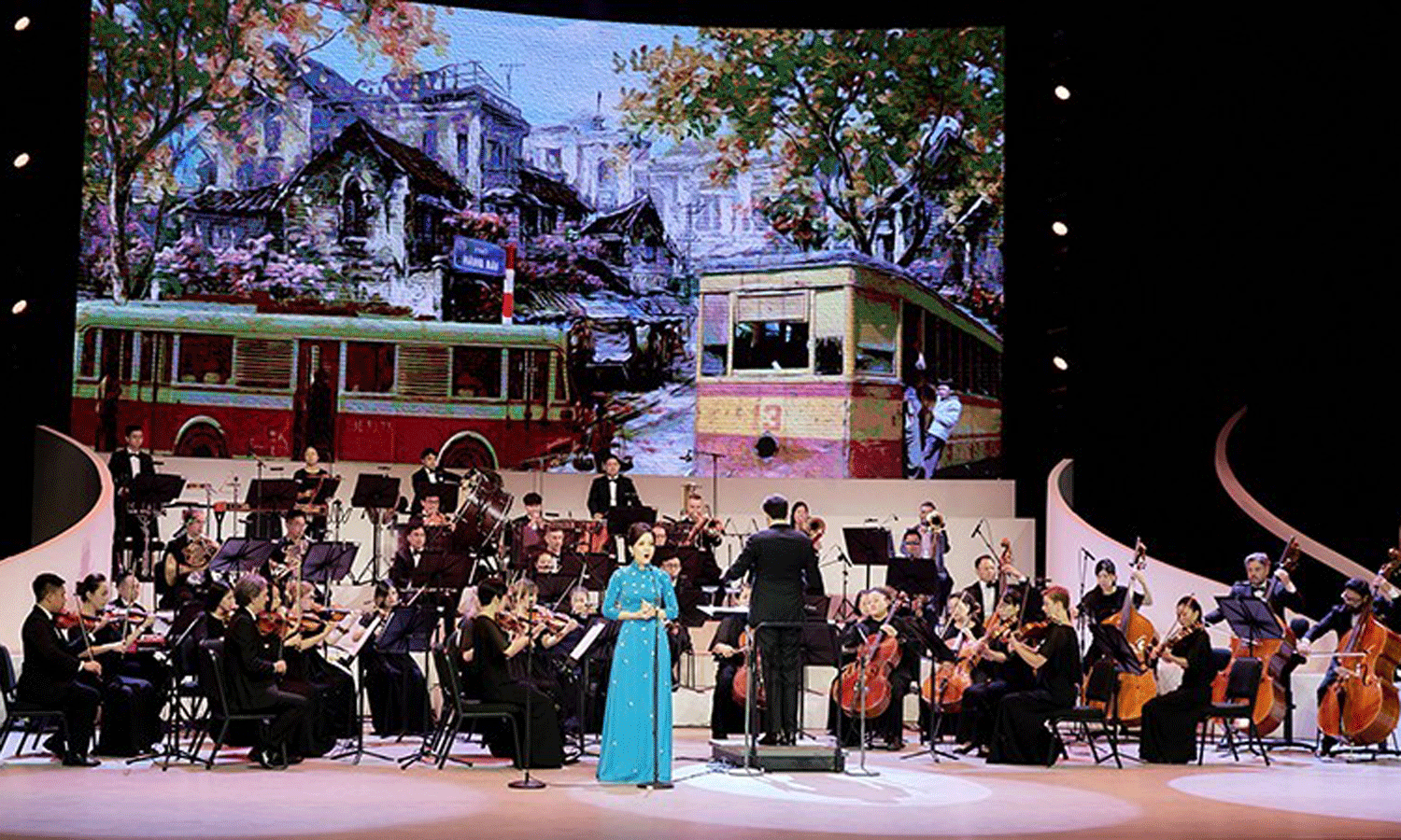 A performance at the inauguration ceremony of Ho Guom Theatre in July 2023.