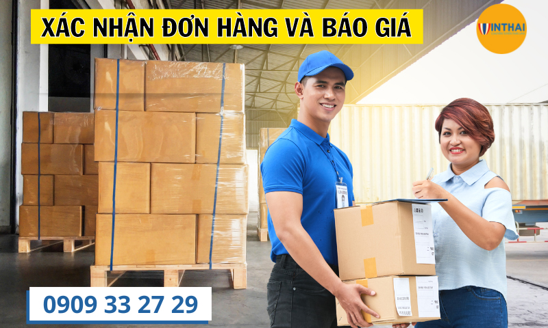 Xác nhận đơn hàng và báo giá đơn hàng cho khách