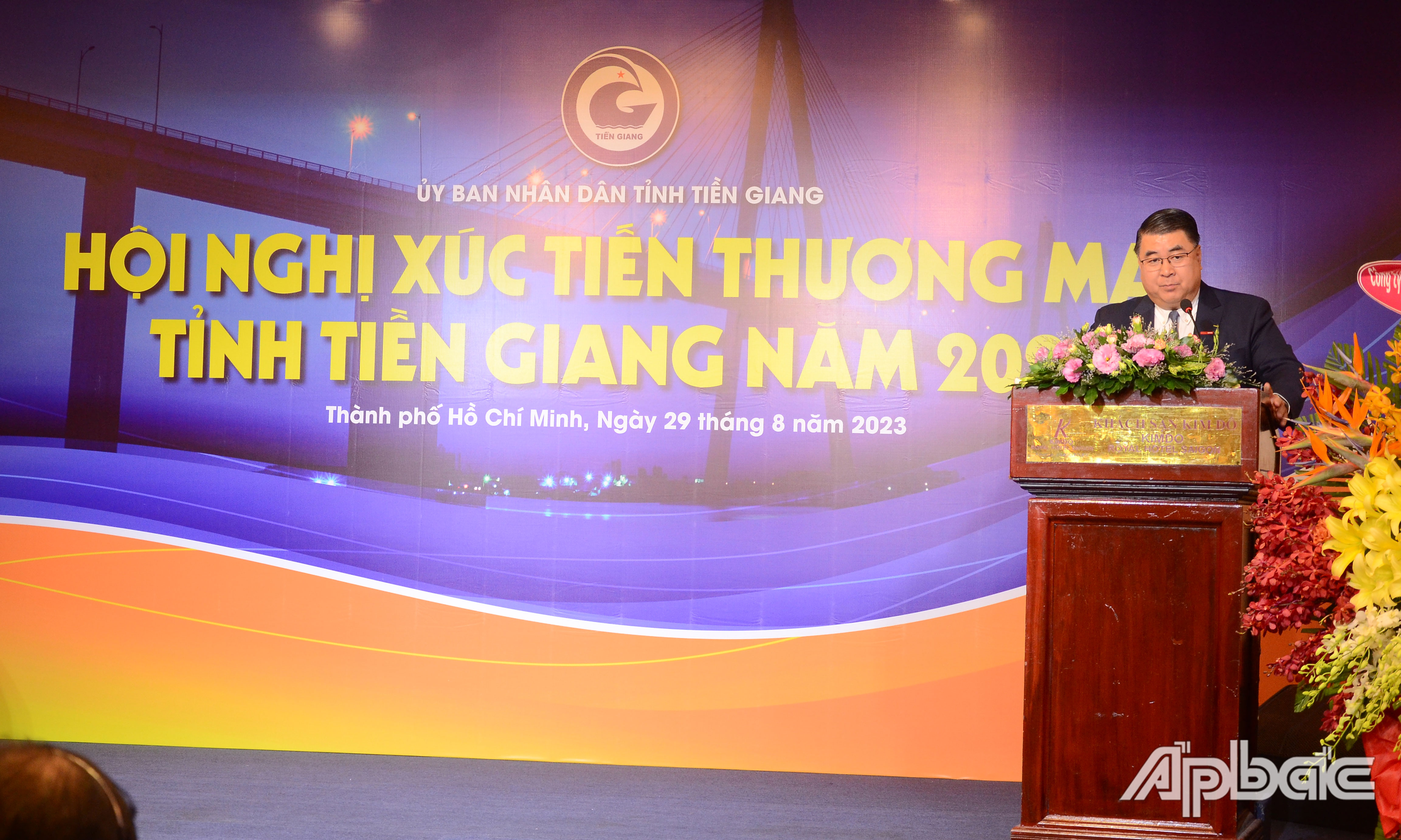 Đại diện Tập đoàn Central Retails Việt Nam phát biểu tại hội nghị.