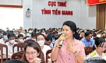 Thông báo đối thoại trực tiếp với người nộp thuế khu vực Cai Lậy và huyện Cái Bè