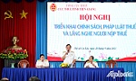 Cục Thuế tỉnh Tiền Giang: Đối thoại với người nộp thuế khu vực Cai Lậy và huyện Cái Bè