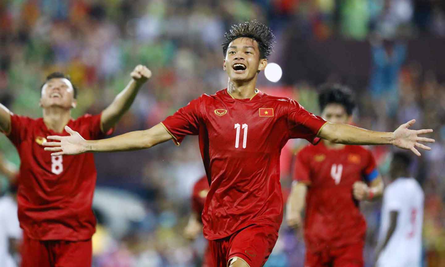 U23 Việt Nam đã chính thức giành vé vào vòng chung kết U23 châu Á. Ảnh: Vietnamnet.vn