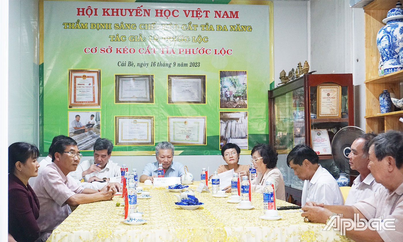 Quang cảnh buổi thẩm định