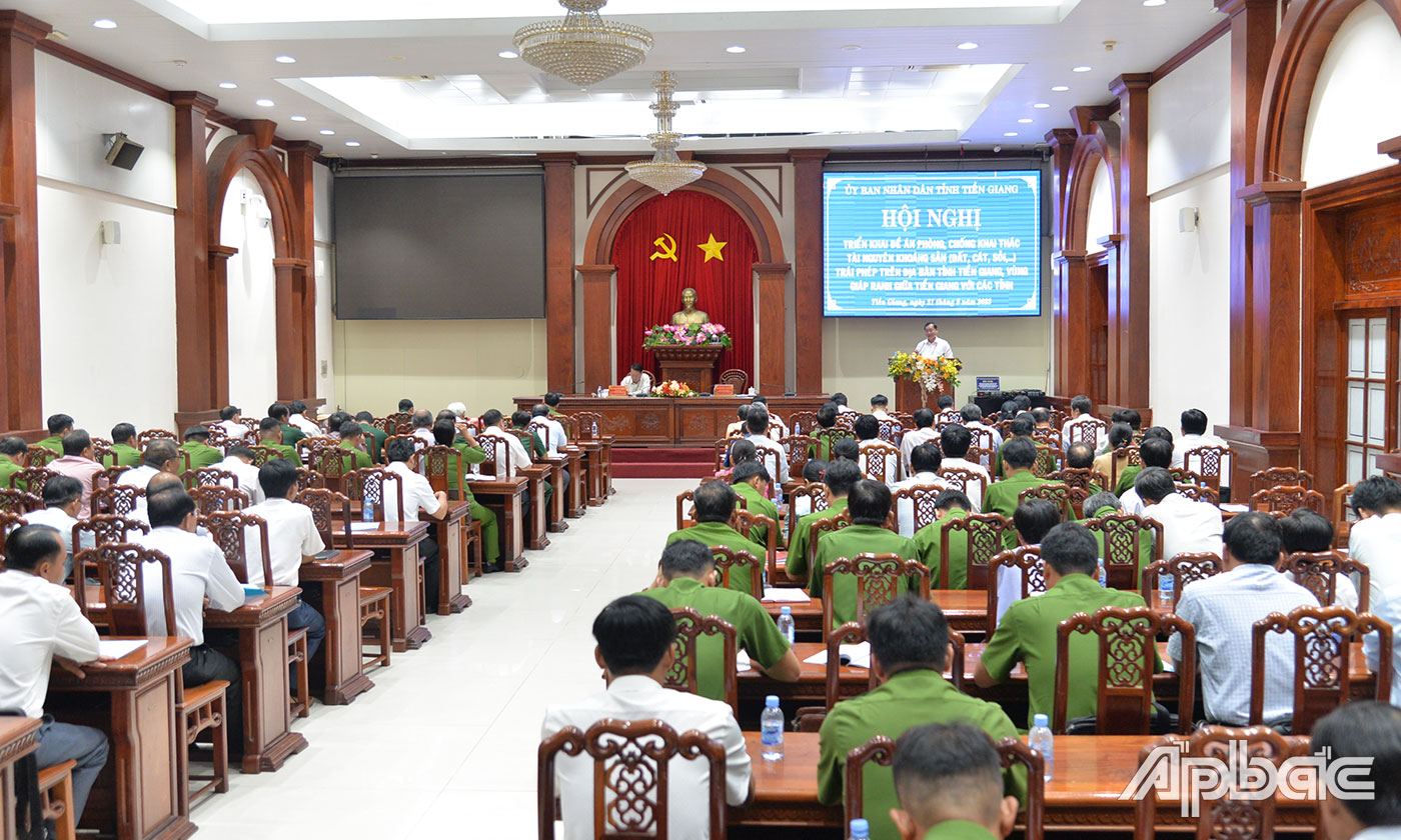 Quang cảnh hội nghị.