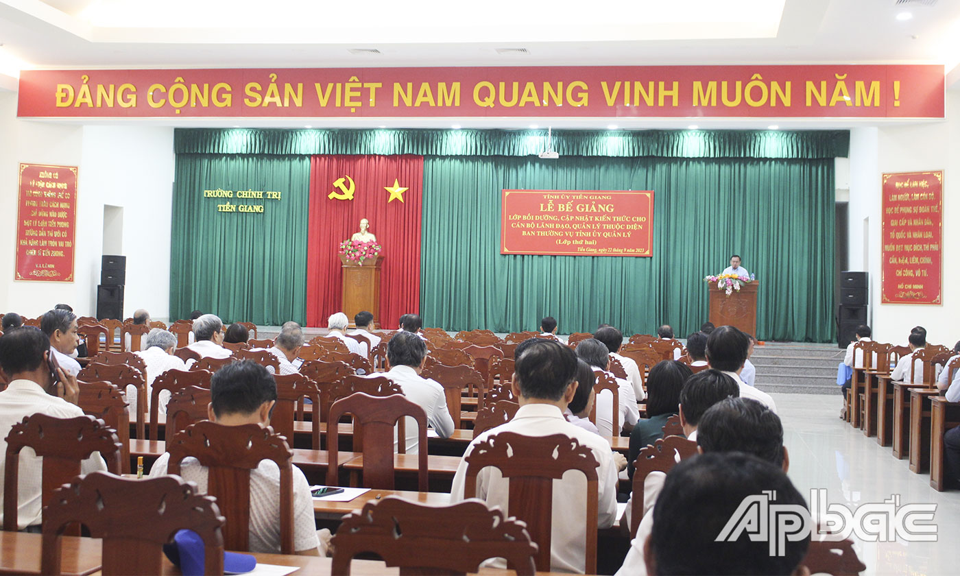 Quang cảnh buổi lễ 